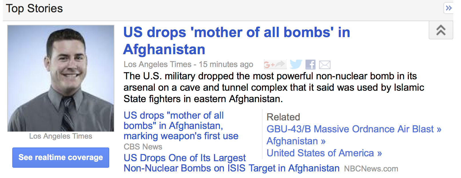 Oh, Google News.