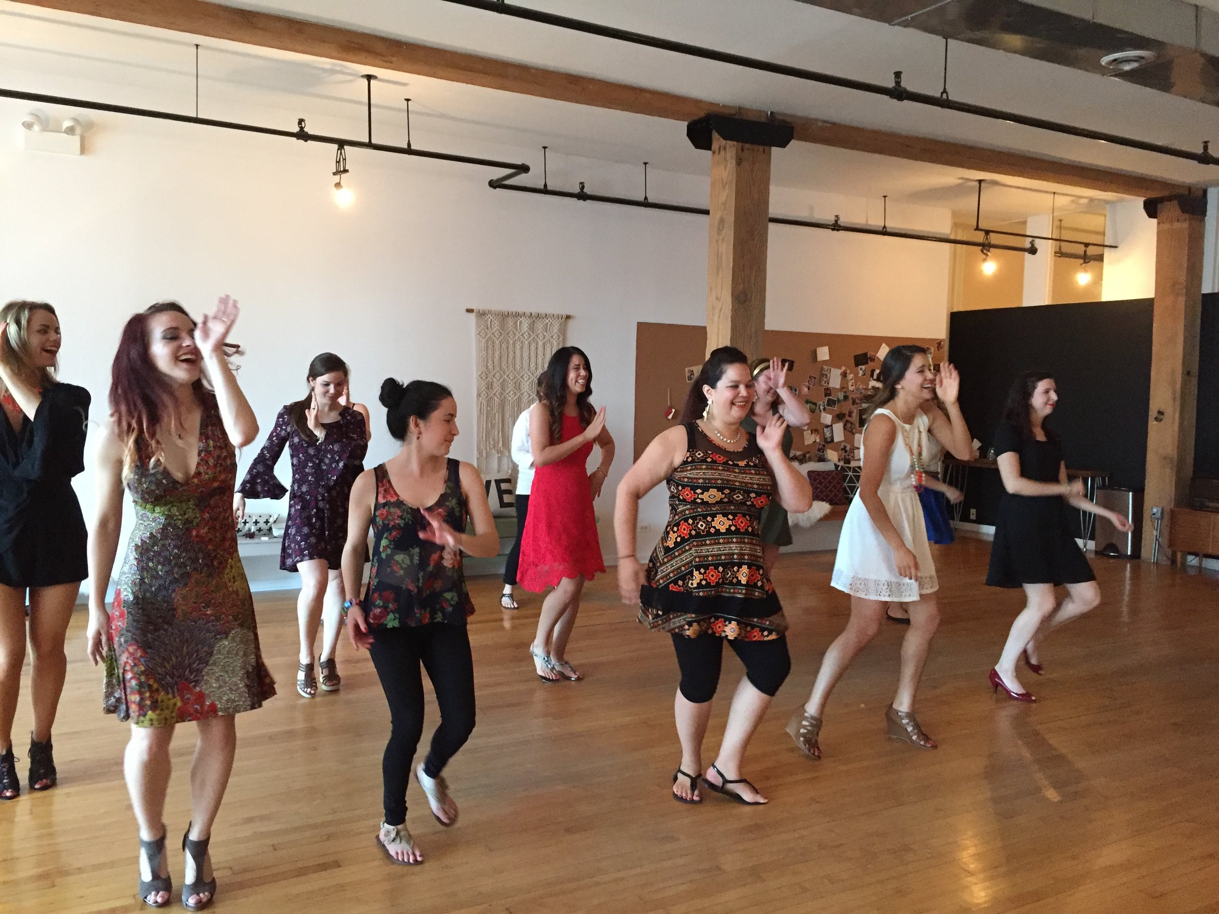 Bachelorette Dance Class Chicago