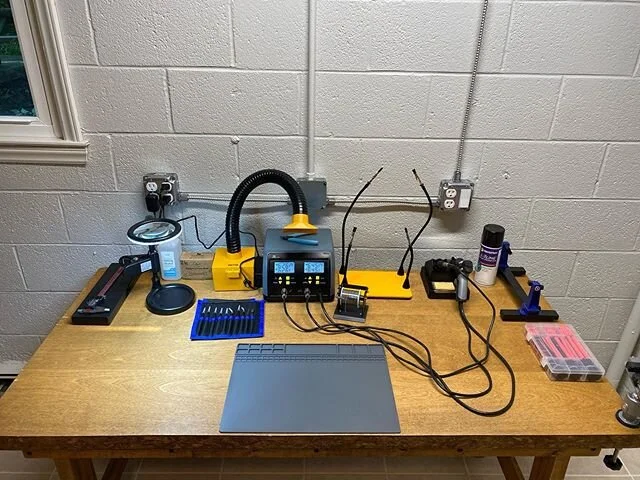 Doesn&rsquo;t look like much but I&rsquo;m very excited about my new tech table. My desire is to learn more about how my equipment functions, and learn to service some things on my own. Please find @soundlockeng and go thank him for me - he&rsquo;s b