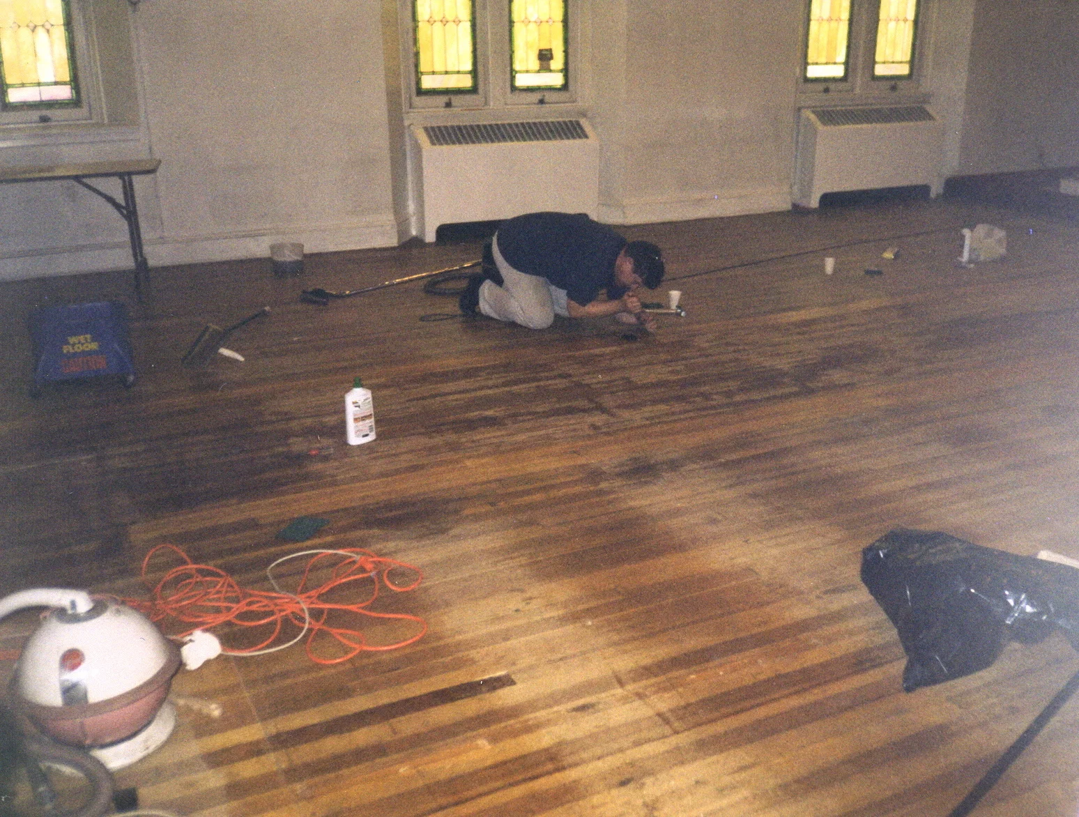 Preparing the building