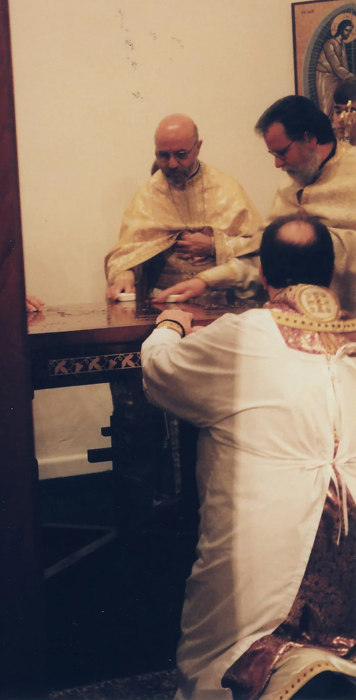 Washing the Altar