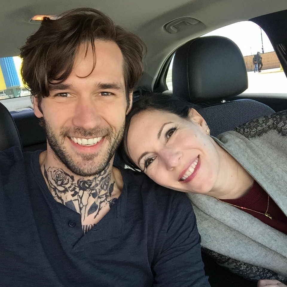 on set with Jill Kargman