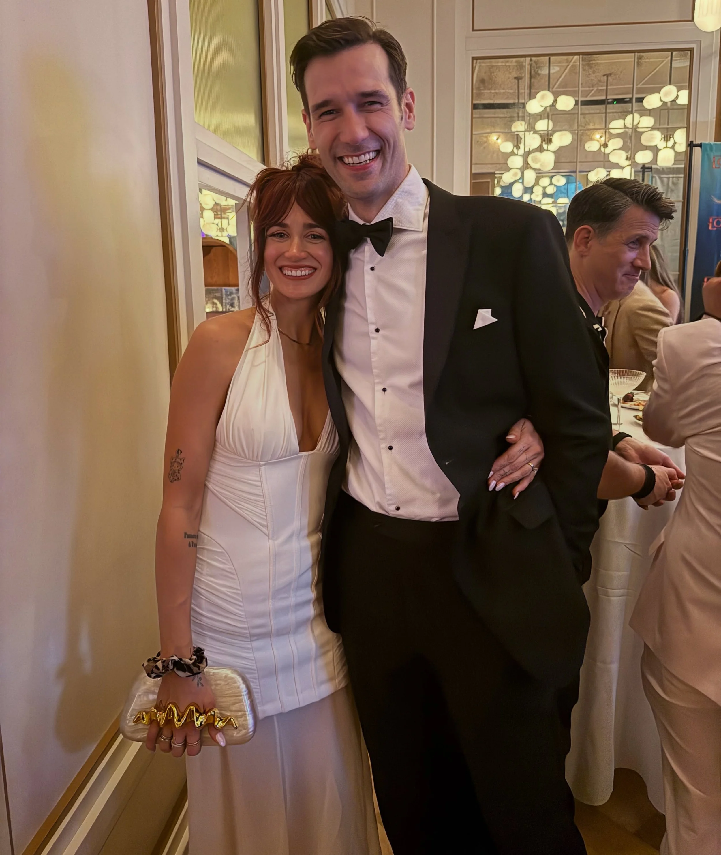 My wife
My ex-work wife
My wife&rsquo;s work wife
all walk into a bar&hellip;.

So proud of @ljbehlmann and all the work she&rsquo;s put into those Lost Boys and girls. I met so many of her co-workers for the first time last night and every single on