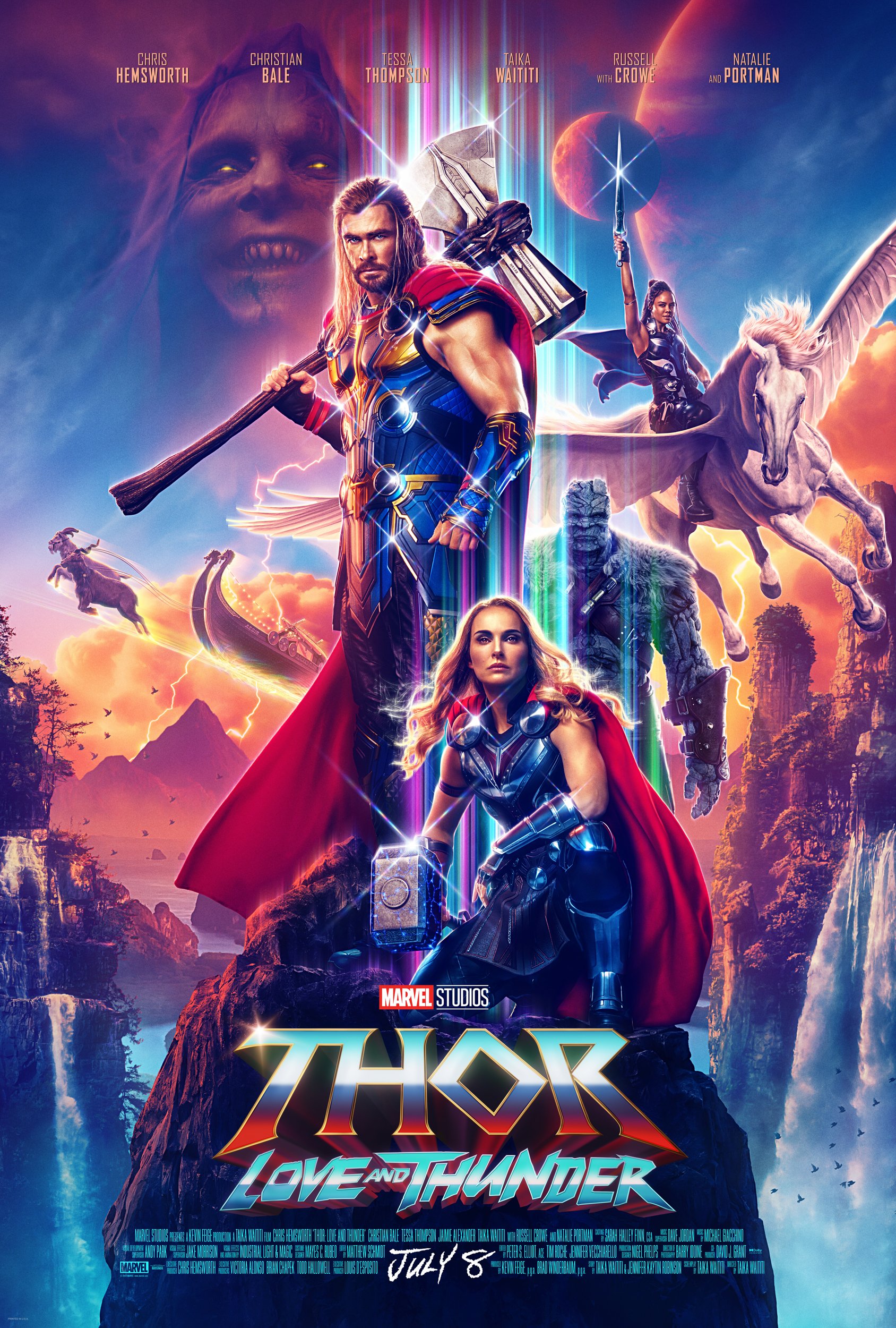 Thor: Love &amp; Thunder images © Walt Disney Motion Pictures
