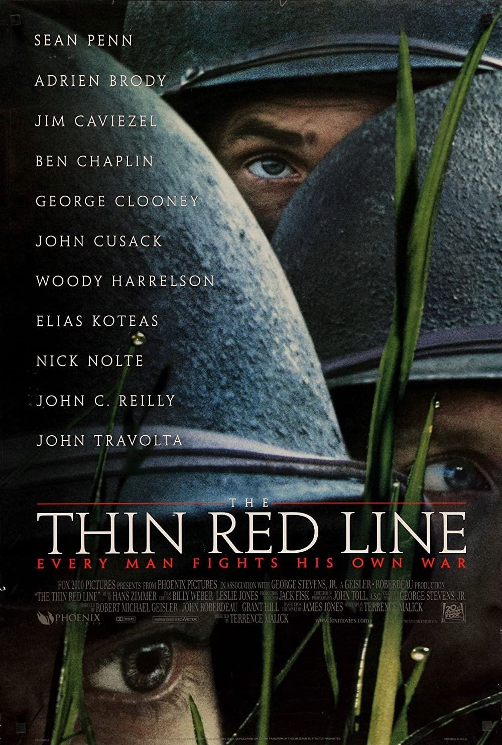 The Thin Red Line image © 20th Century Studios