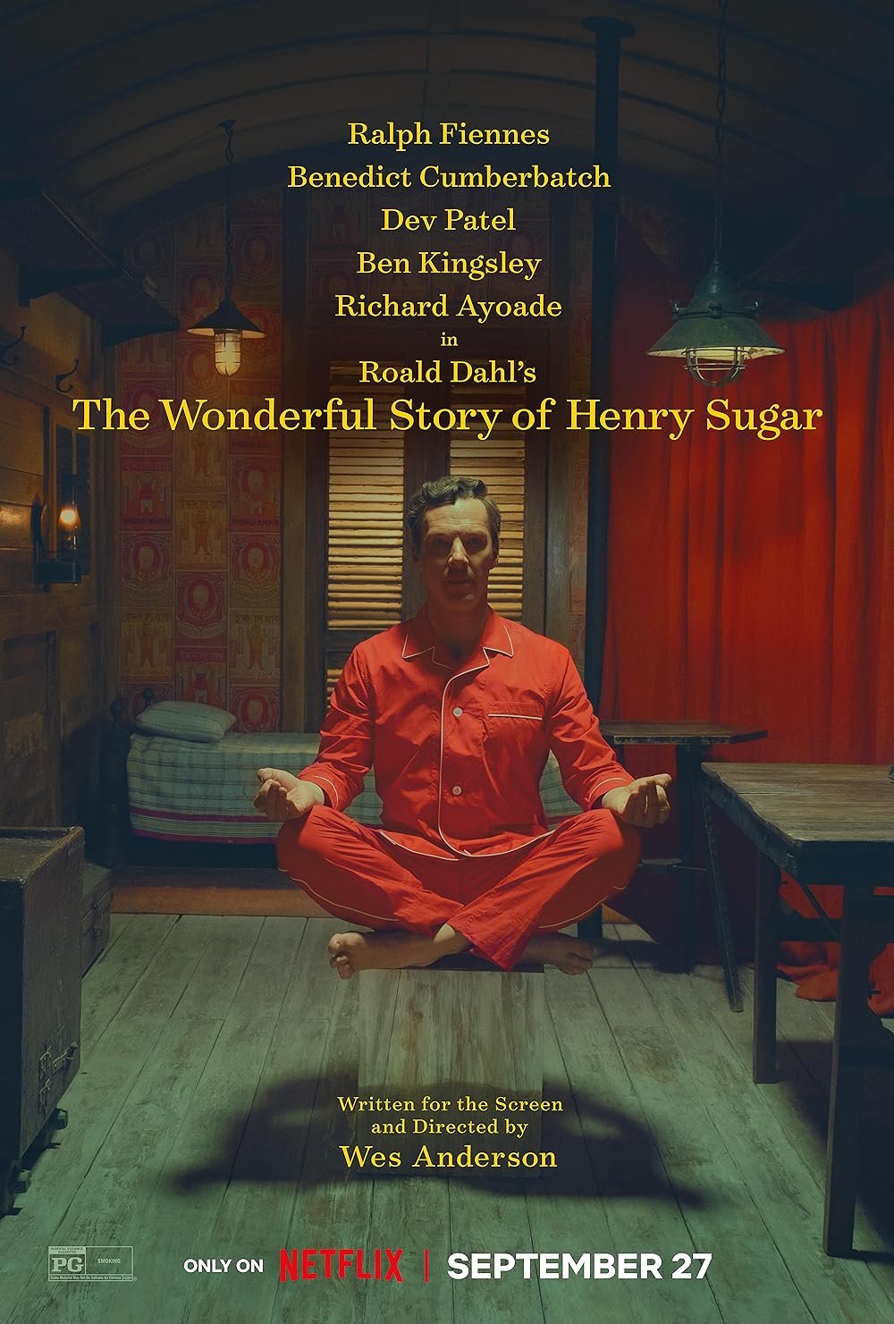 The Wonderful Story Of Henry Sugar image © Netflix