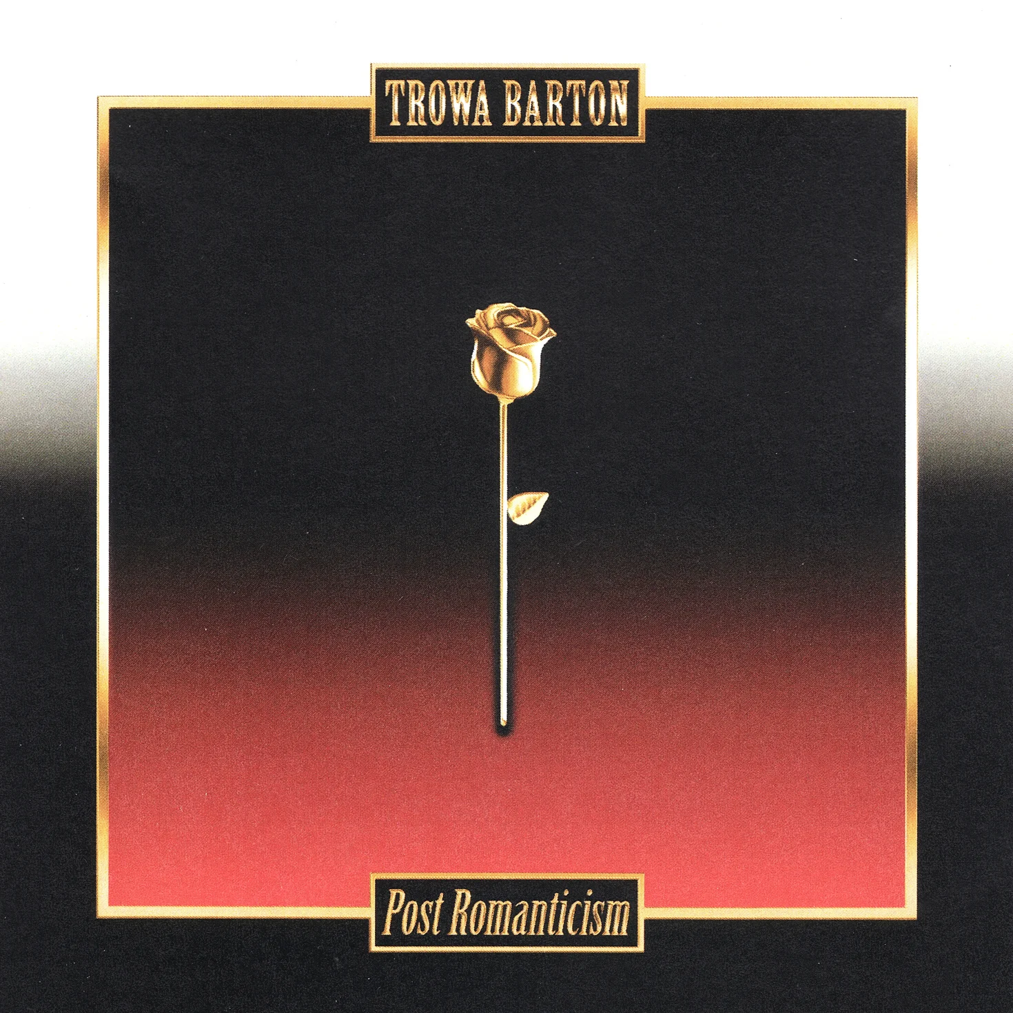 Trowa Barton 2016 Cover Design for "Trowa Barton - Post Romanticism" ____________________________________________