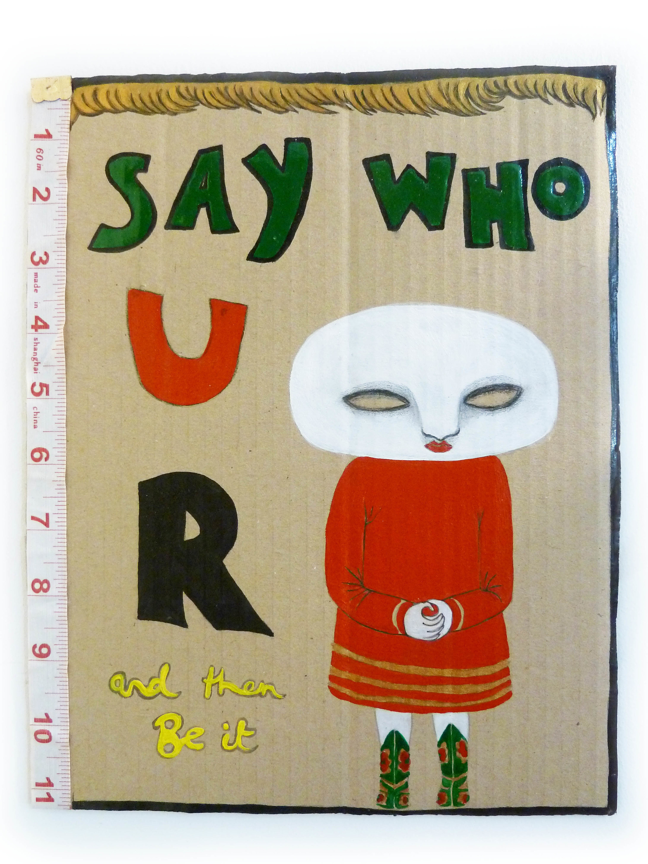 Say who you are, 2010