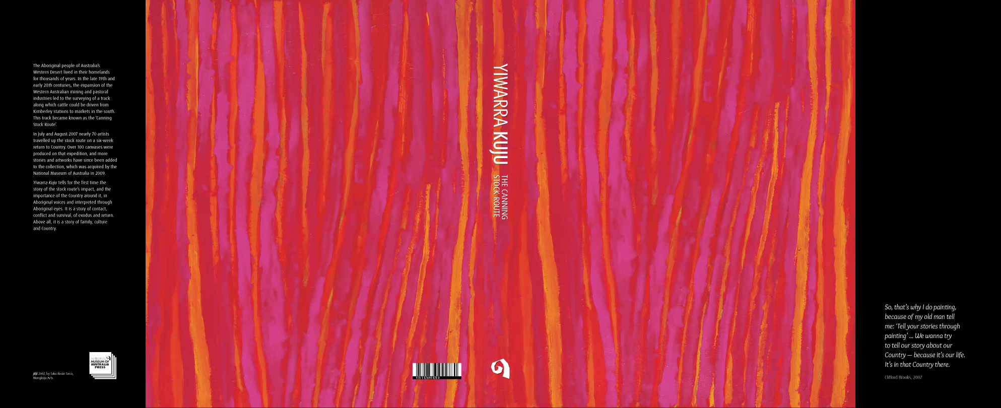  Cover art: Jilji by Rosie Taco, 2008. Mangkaja Arts 