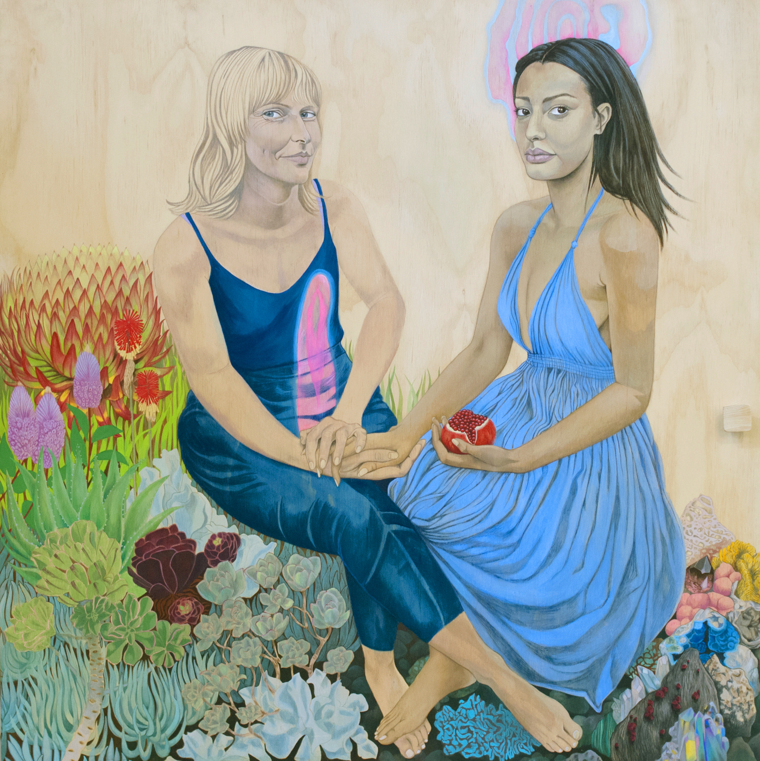 Lucia & Mila (detail), 2016