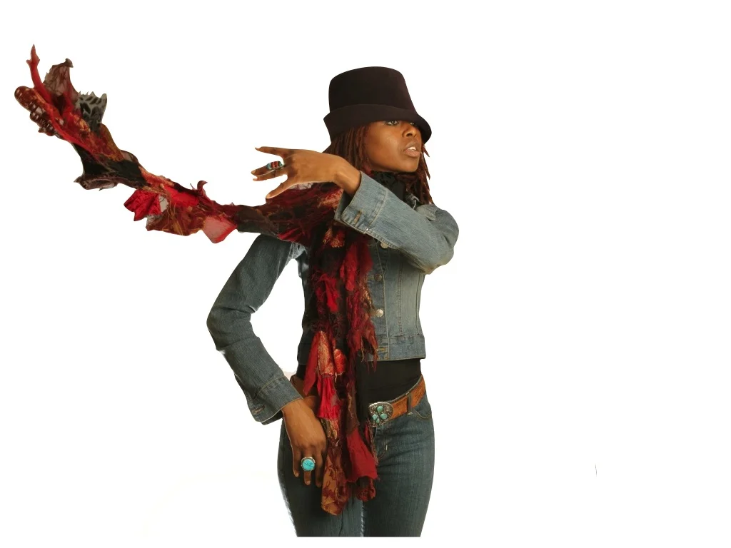 Shelita Skitzo Scarf Over Shoulder 2005.001.jpg