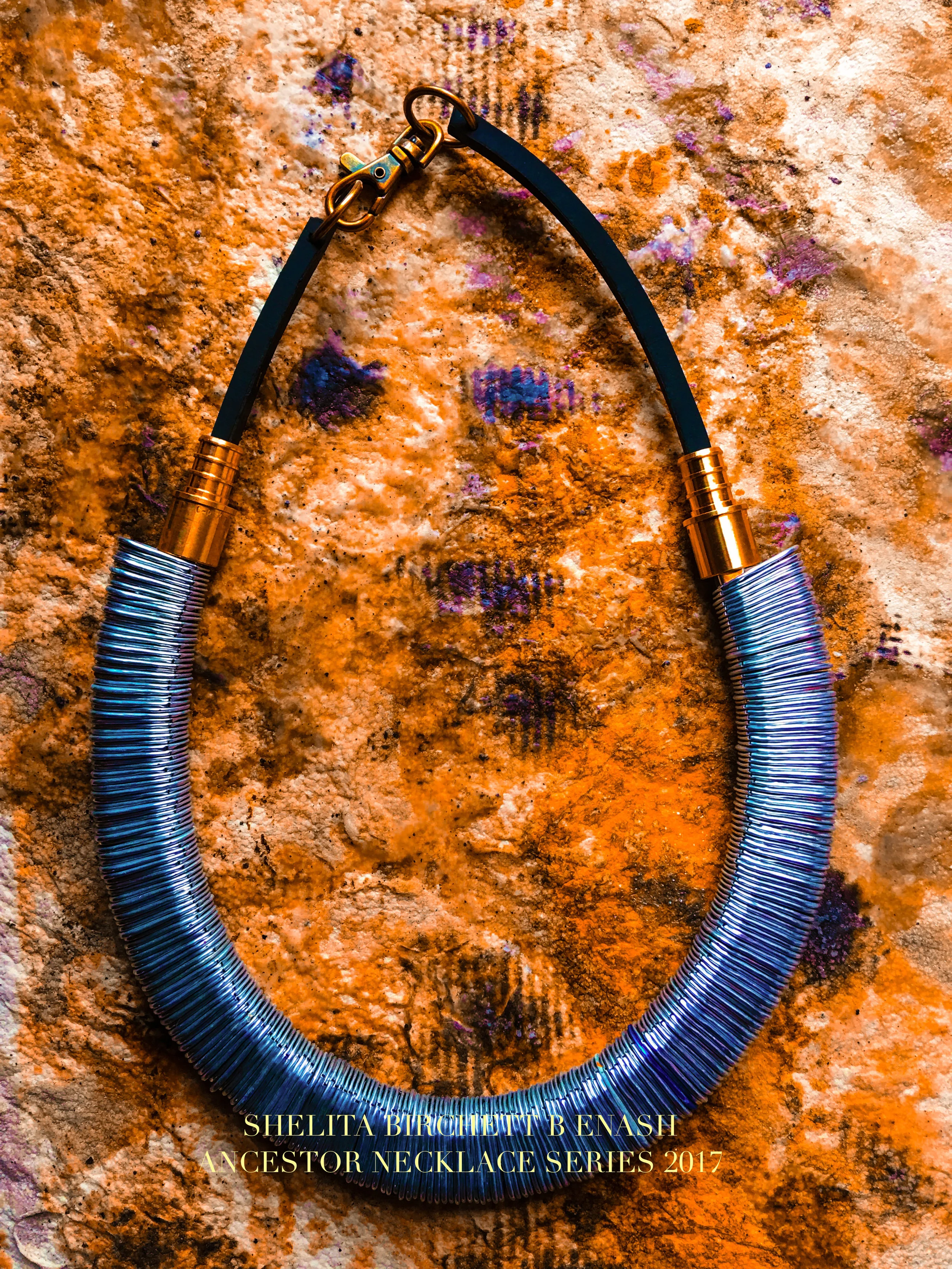 I'm excited to have created sustainable handmade necklaces for the first time. There's nothing like creating beauty from an upside down mind set. 