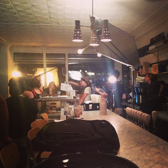  On set for BE, Ep. 10 #BEaCatch, 2014 
