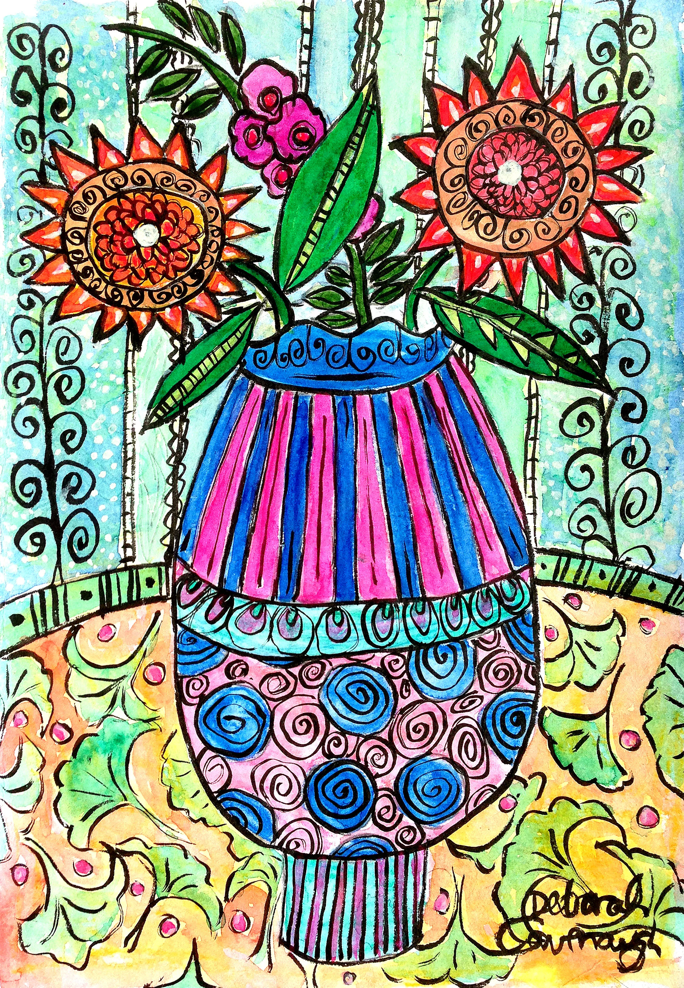 StillLifeAtTheMardiGras7.5x11.jpg