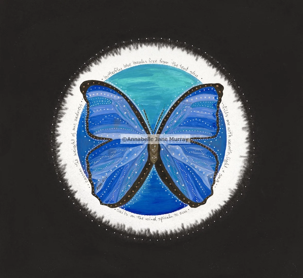 Blue Morpho Sky