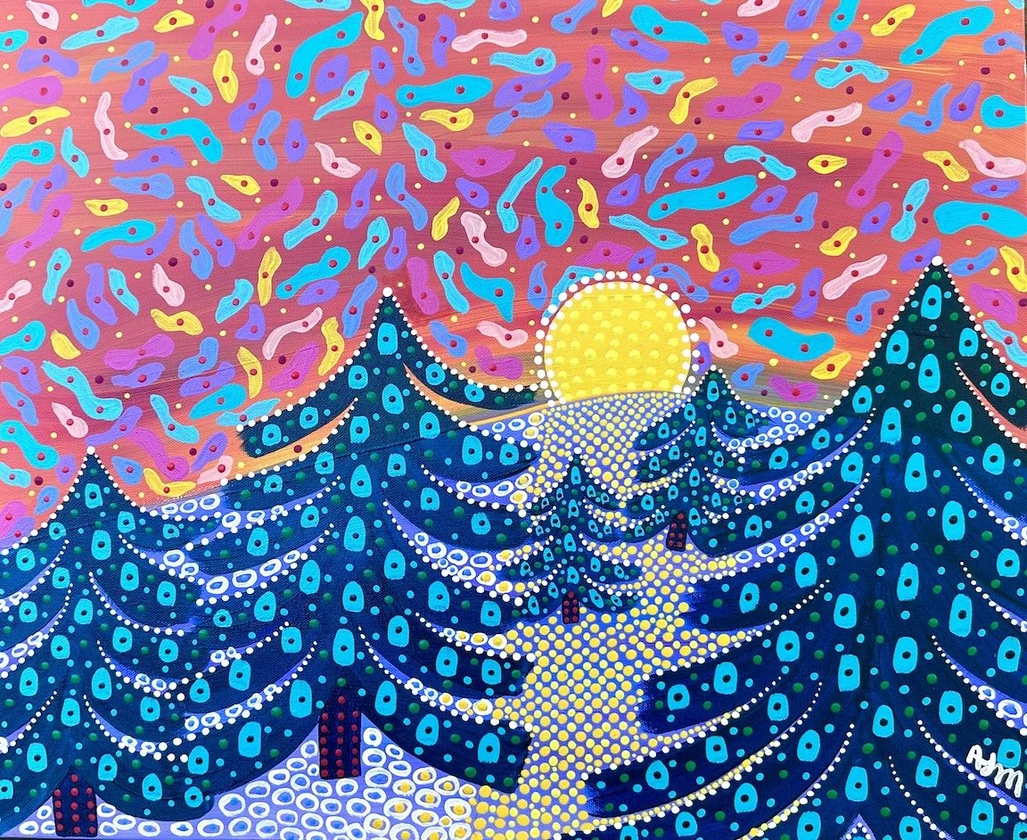 Fir Sunrise
