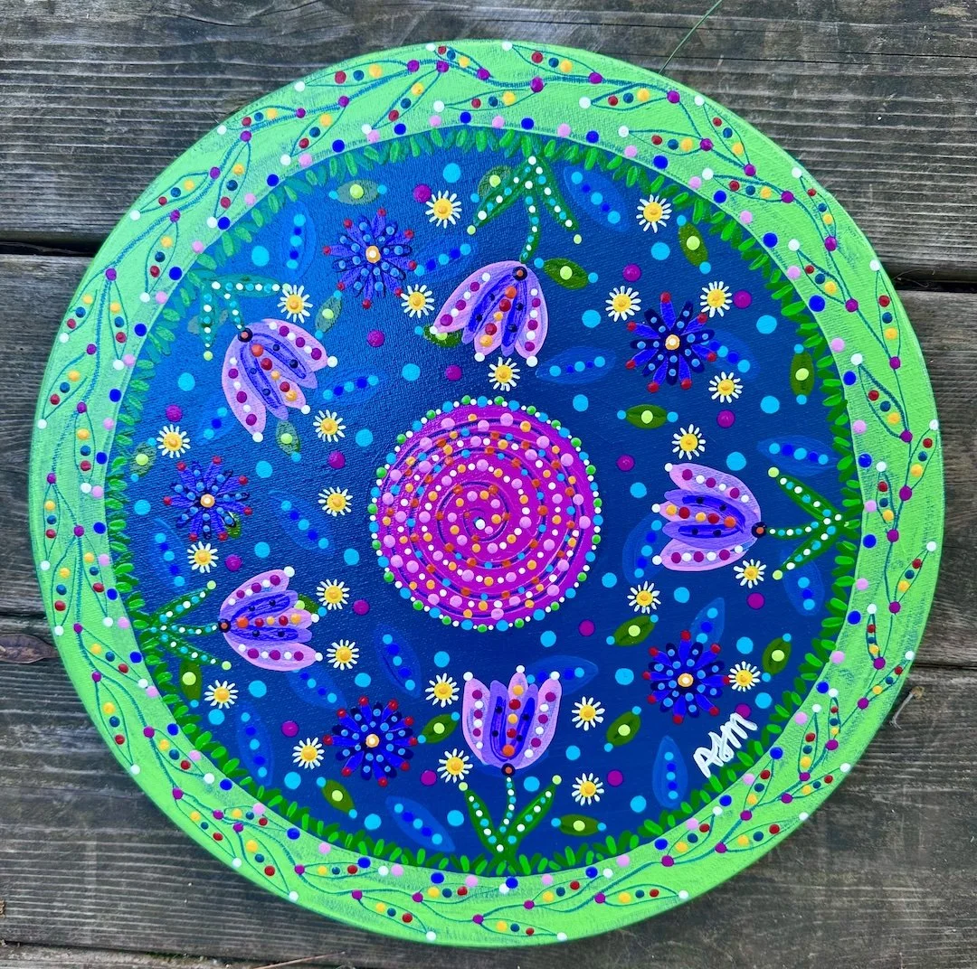 Pink Tulip Mandala