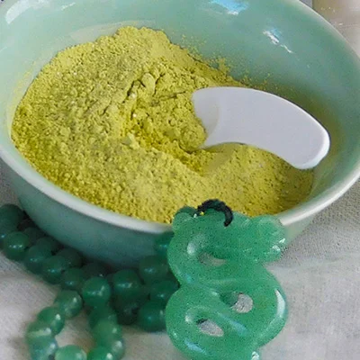 Jade Green Tea Facial Massage Mask.