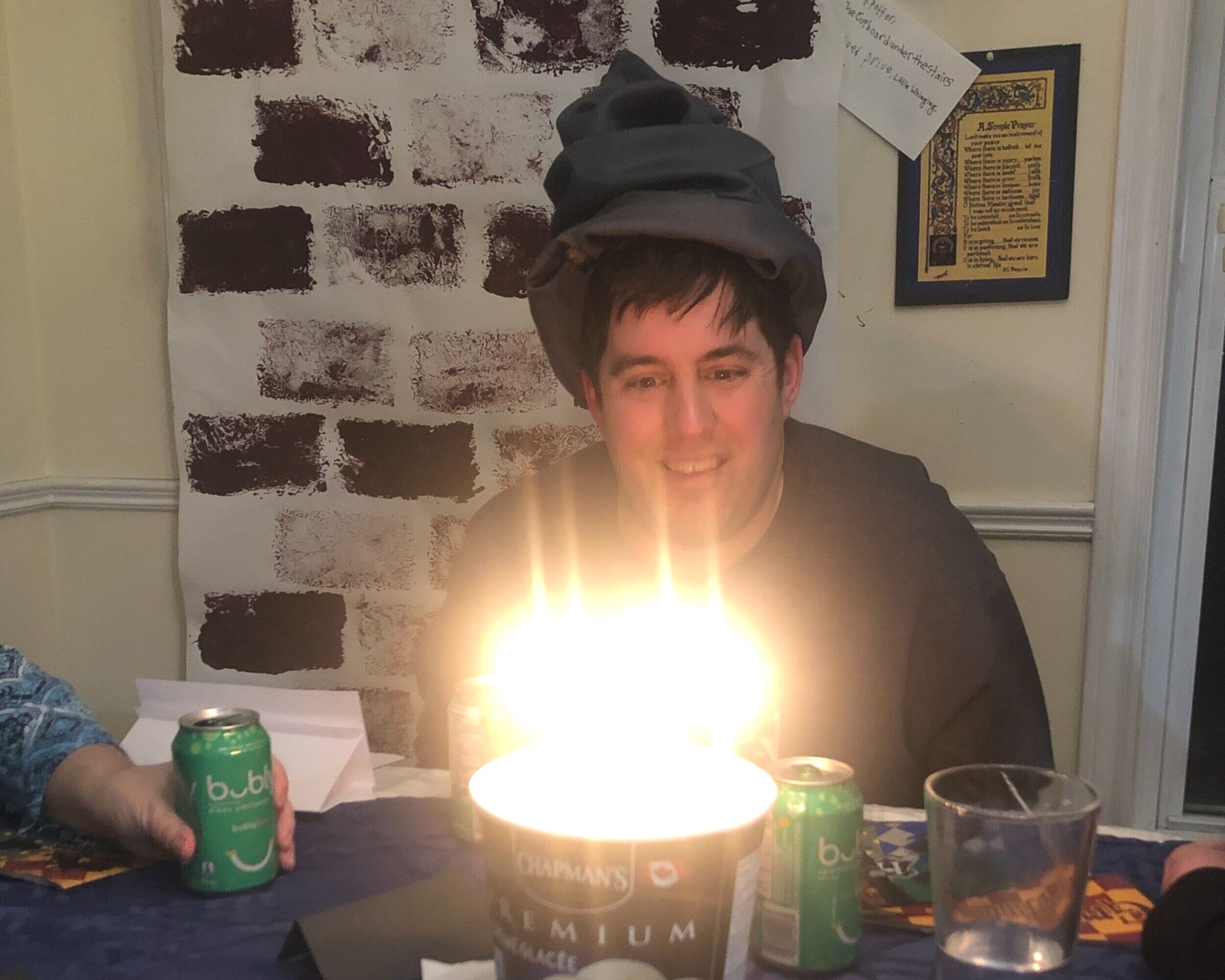 Patrick celebrated his 40th birthday Hogwarts style!