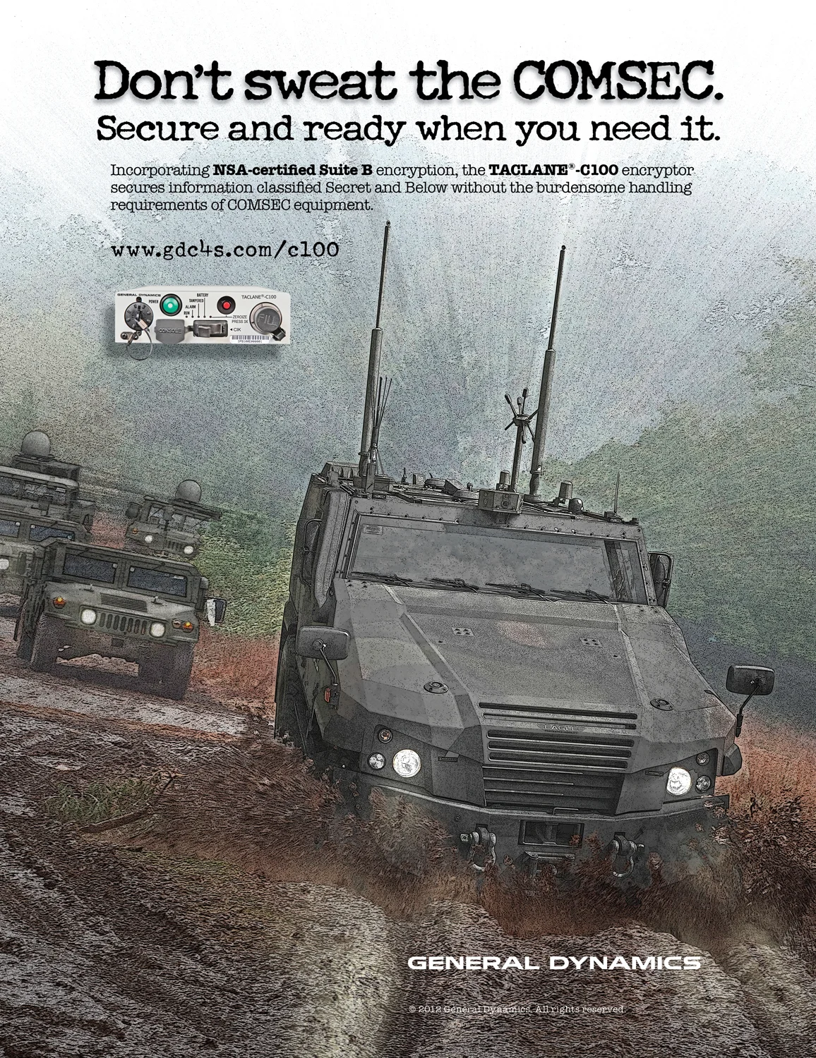 don't sweat the COMSEC.