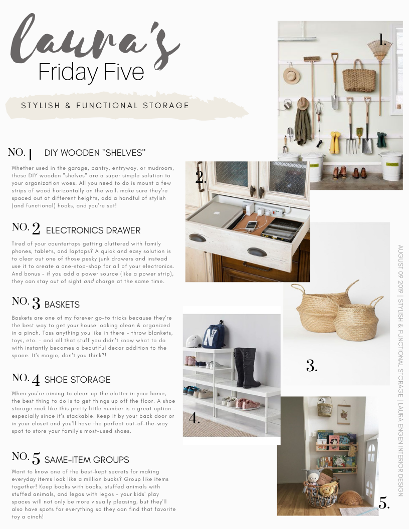 Laura's Friday Five