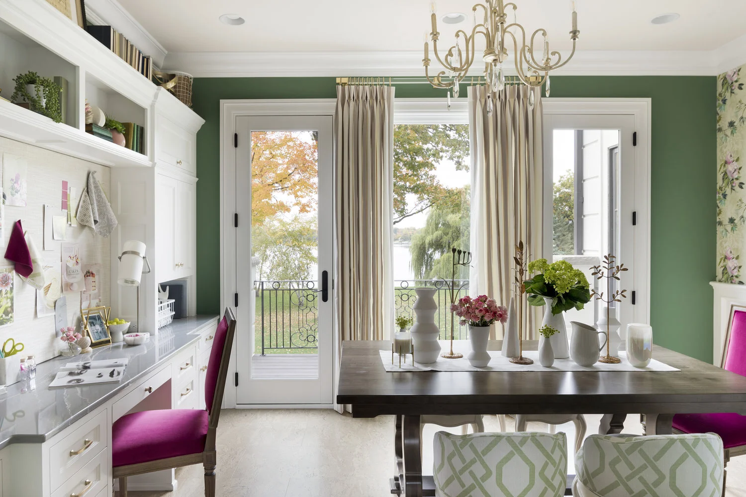 Lake Minnetonka // Her Office- Laura Engen Interior Design