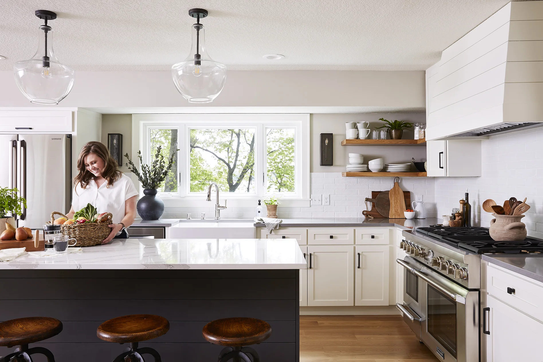 Lake Independence Remodel // Kitchen- Laura Engen Interior Design