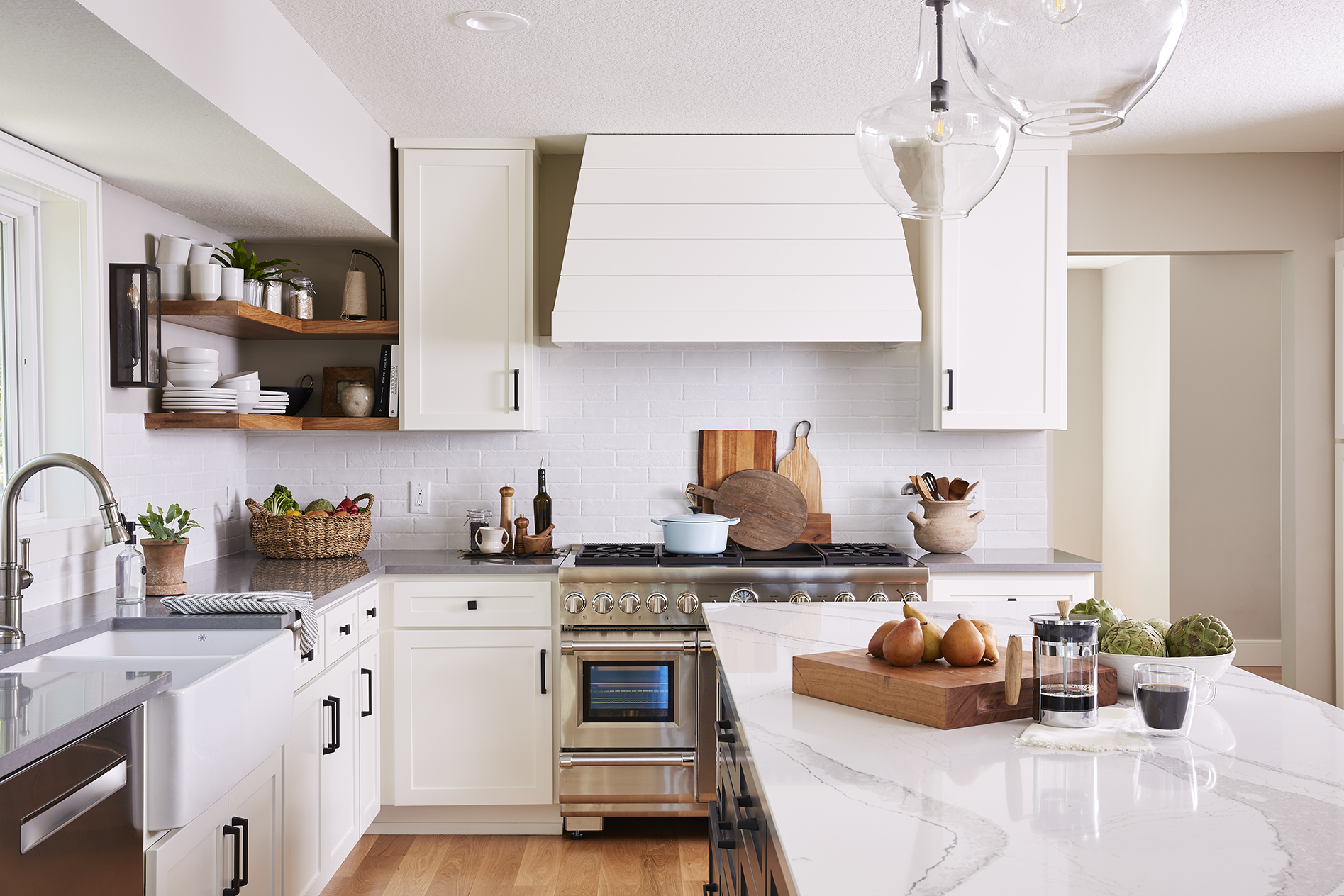 Lake Independence Remodel // Kitchen- Laura Engen Interior Design