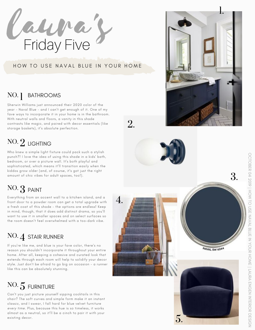 Laura's Friday Five