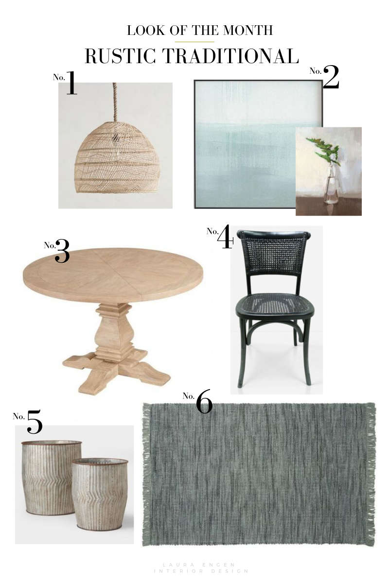 Look of the Month: RUSTIC TRADITIONAL