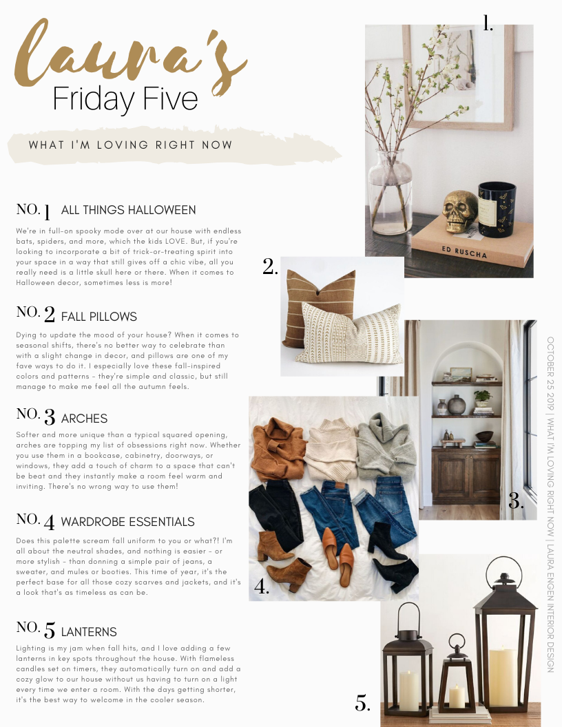 Laura's Friday Five