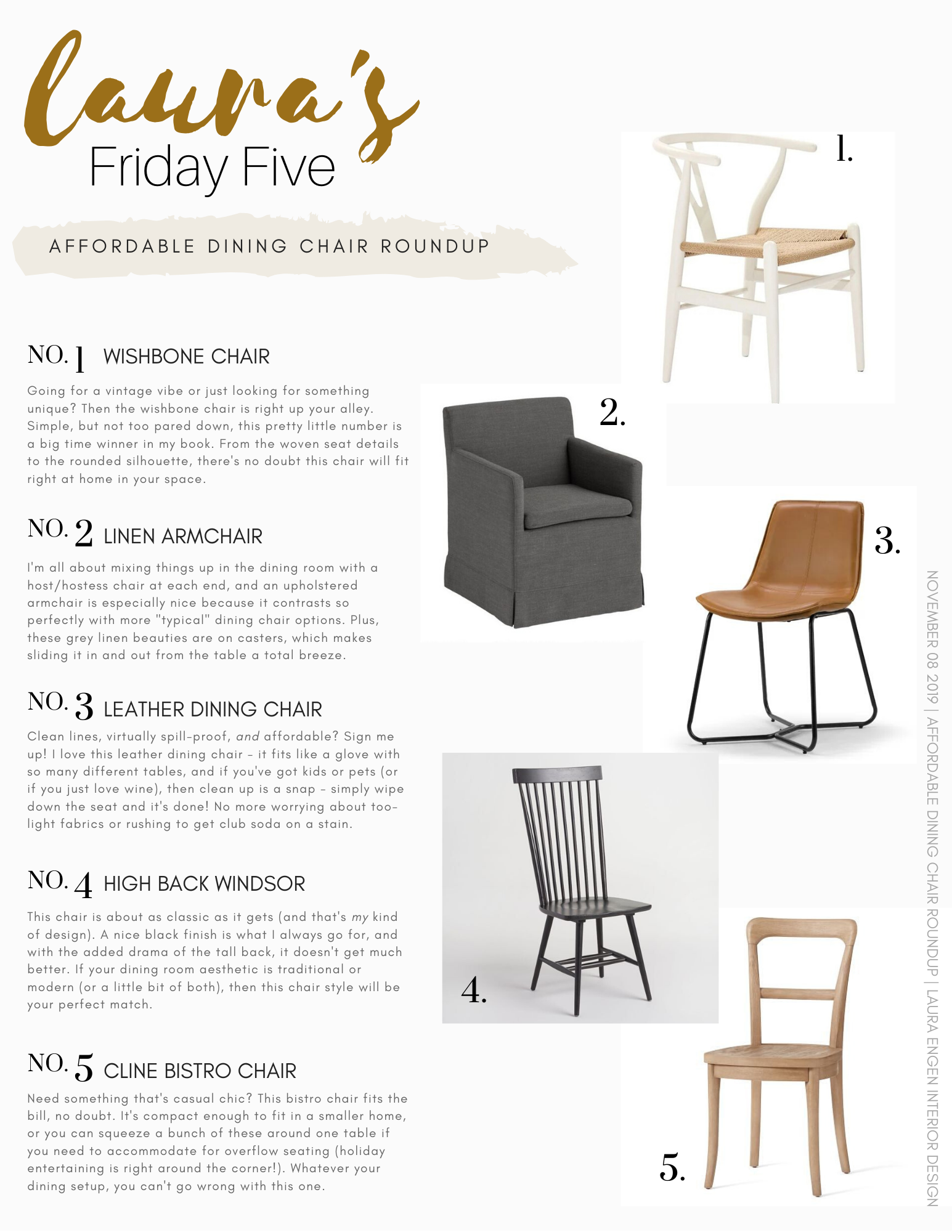 Laura's Friday Five