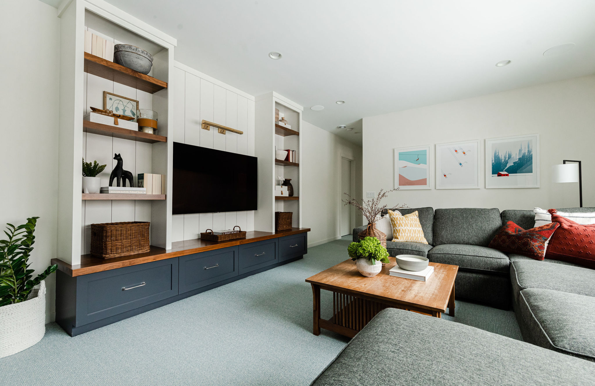 Home Tour: Cozy and Inviting Wayzata Basement Retreat