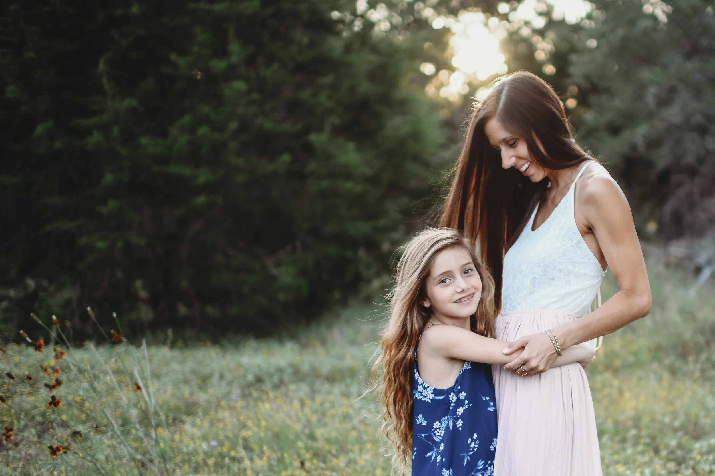 mommy and me summer session family photography {cedar park child