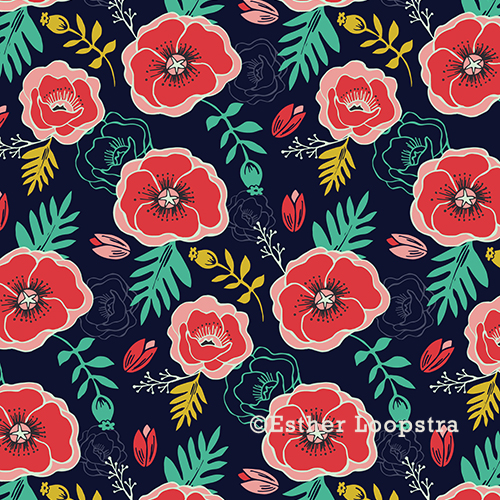poppy pattern