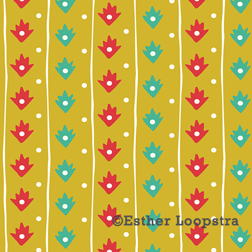 tribal flag pattern