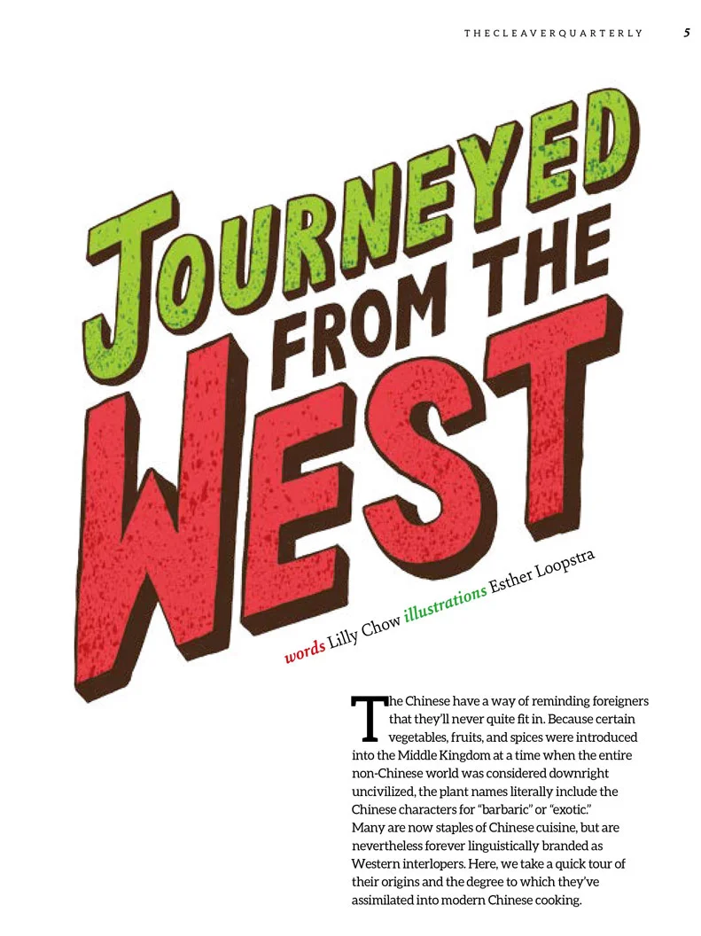 The Cleaver Quarterly • Hand Lettering and Food — ESTHER LOOPSTRA