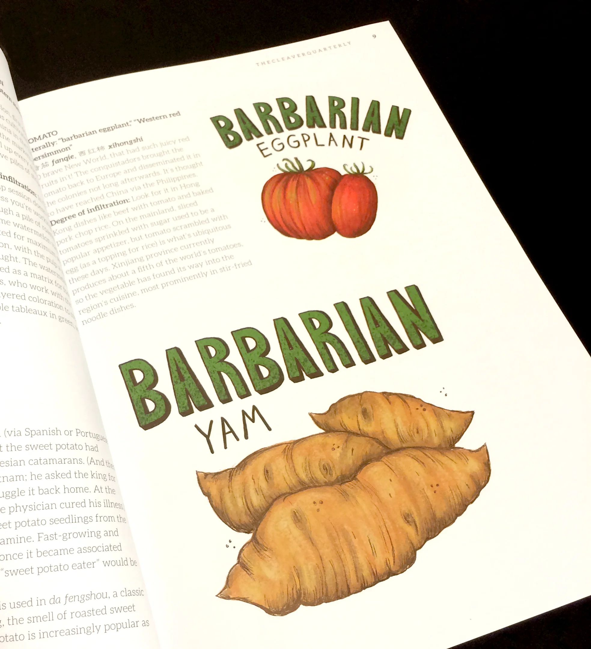 The Cleaver Quarterly • Hand Lettering and Food — ESTHER LOOPSTRA