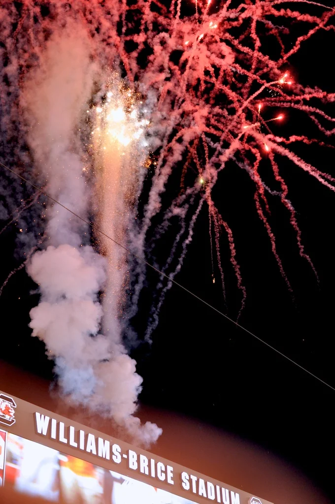 "And the rockets' red glare, the bombs bursting in air"