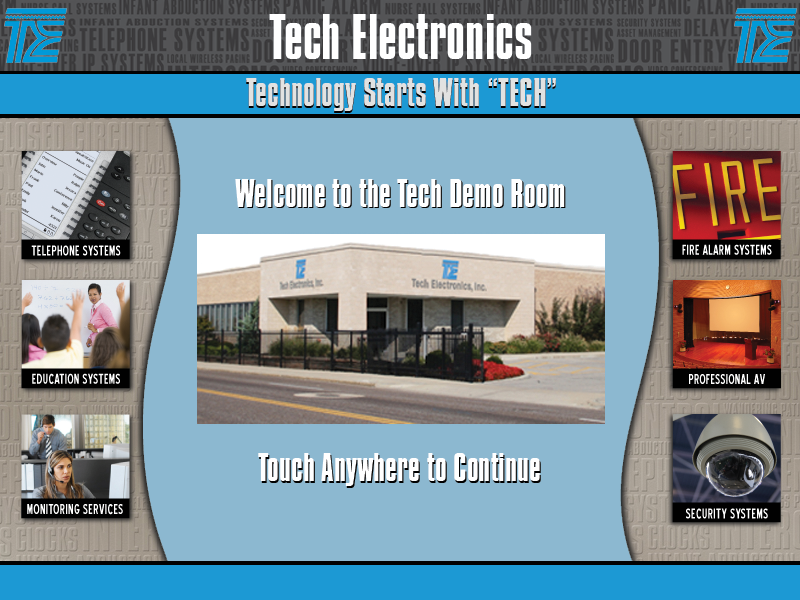 Tech Demo Room - Welcome Page.png