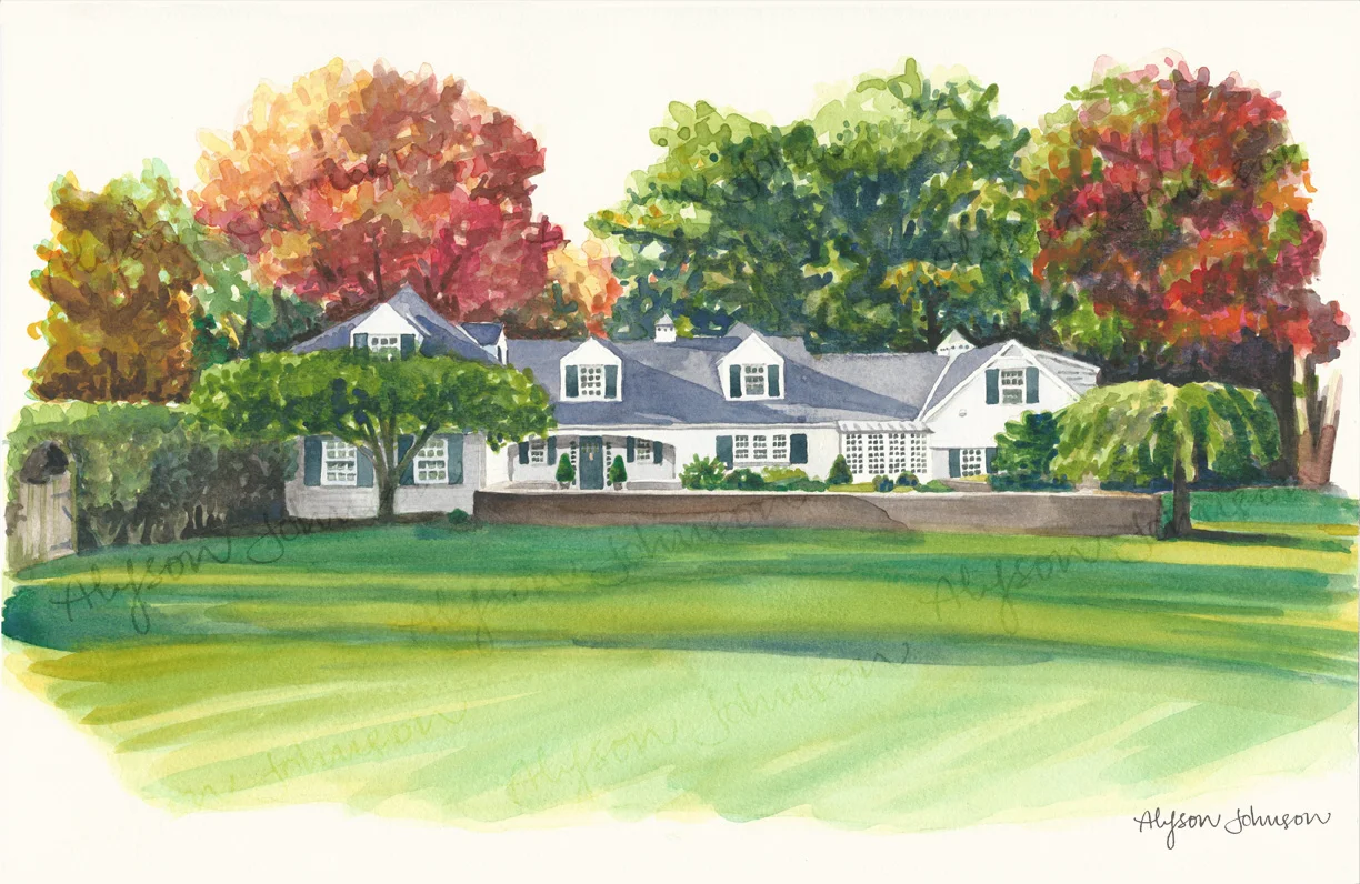 11x17" original watercolor