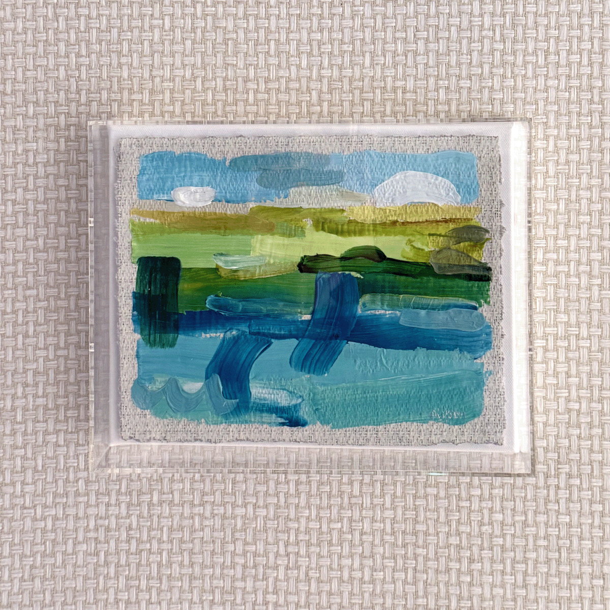 Paint Daubs I: Landscape