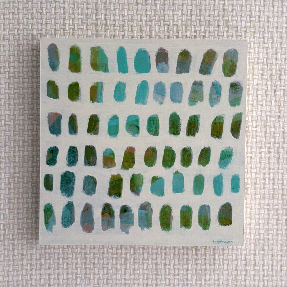 Peekaboo Field  12x12"