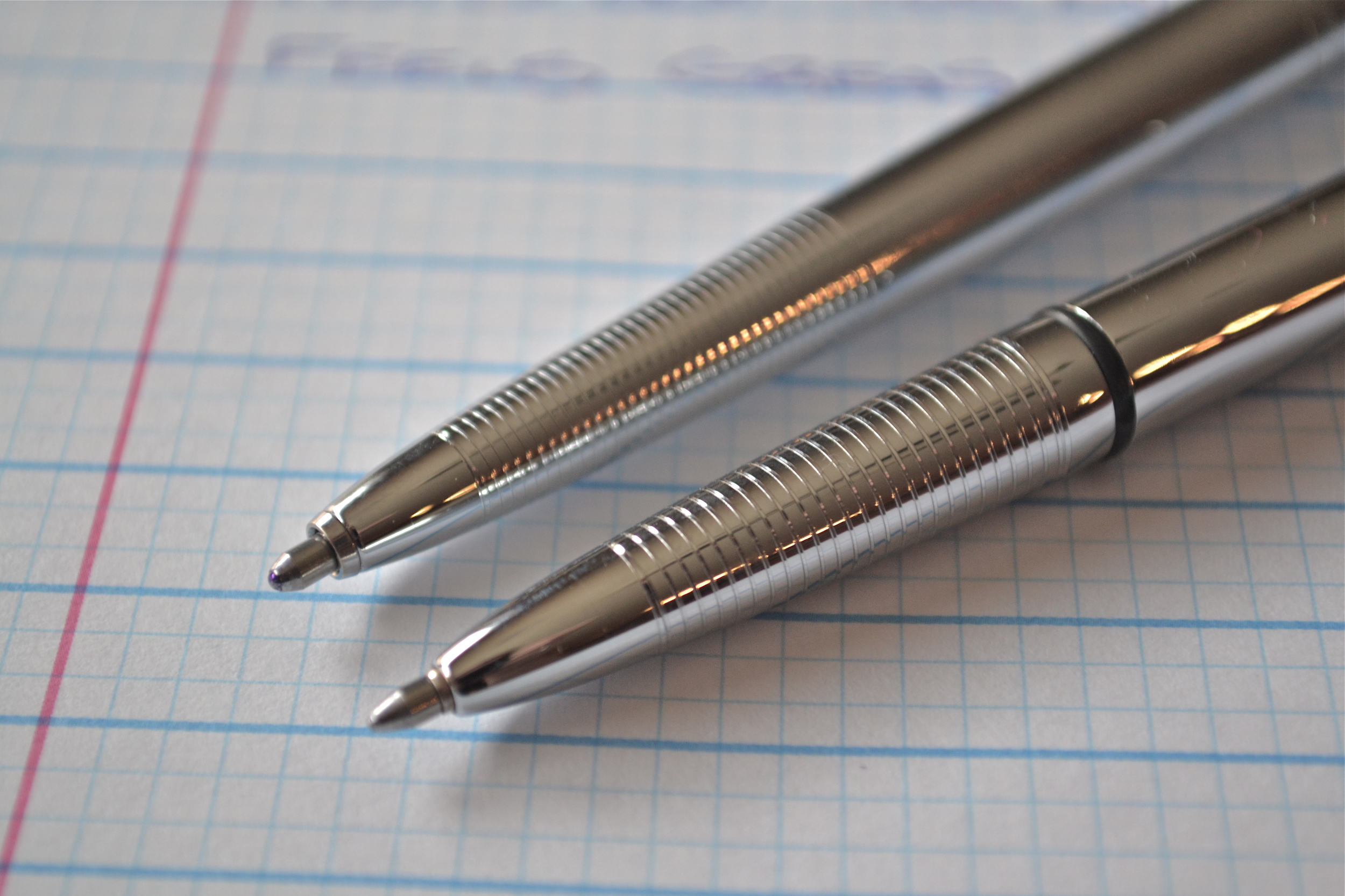 Revised) Fisher Space Pen - AG7 Review — The Clicky Post
