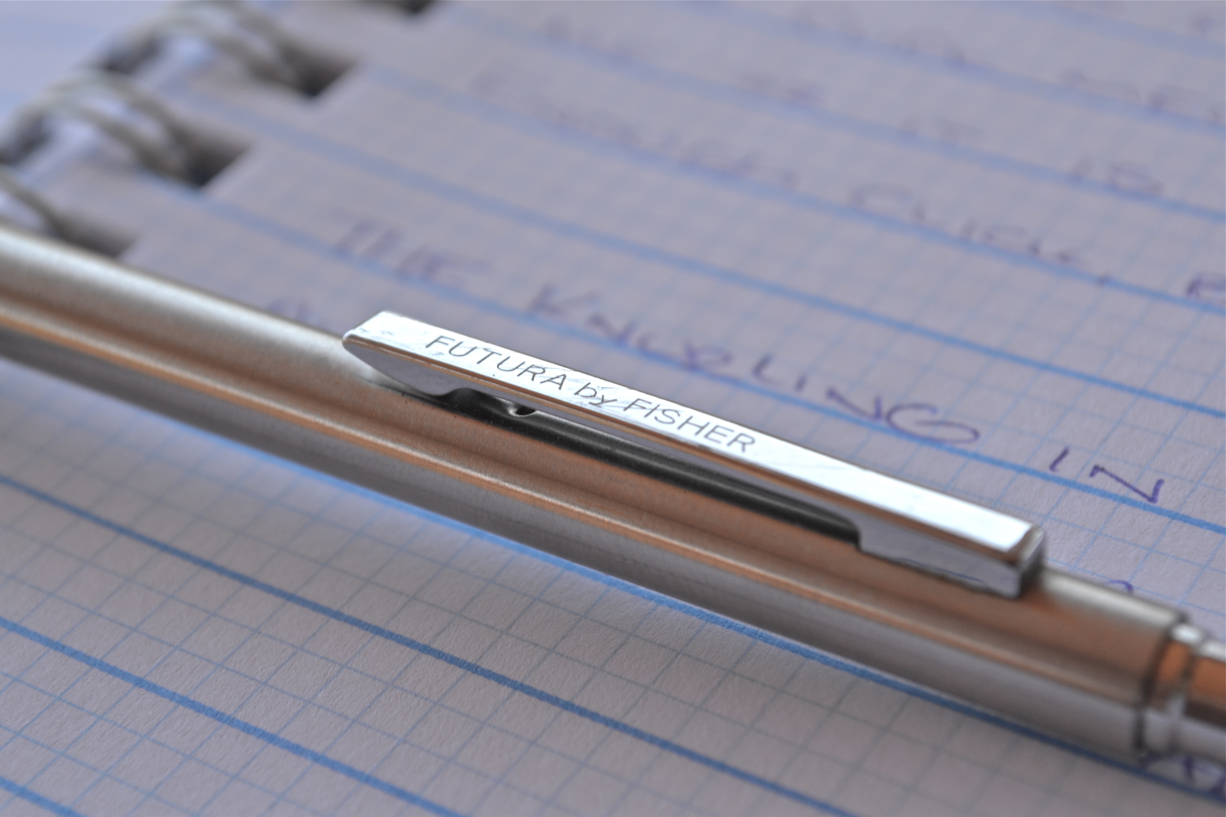 Fisher Futura Brushed Chrome Mechanical Pencil Gift Boxed by Fisher Space Pen