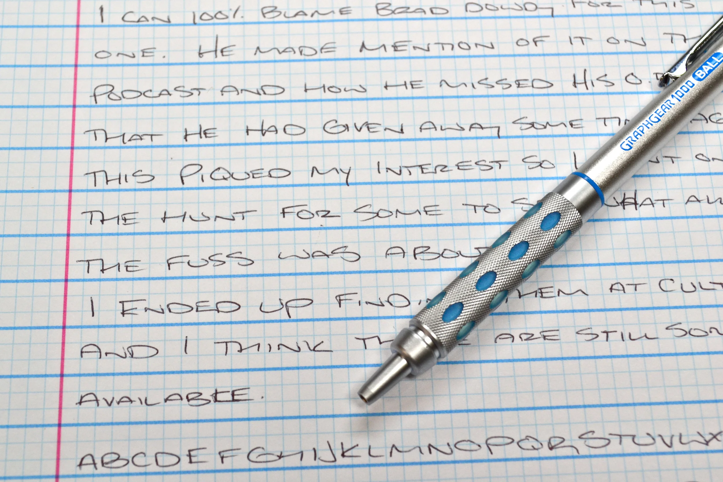 Pentel Graph Gear 1000 Ballpoint Pen Review