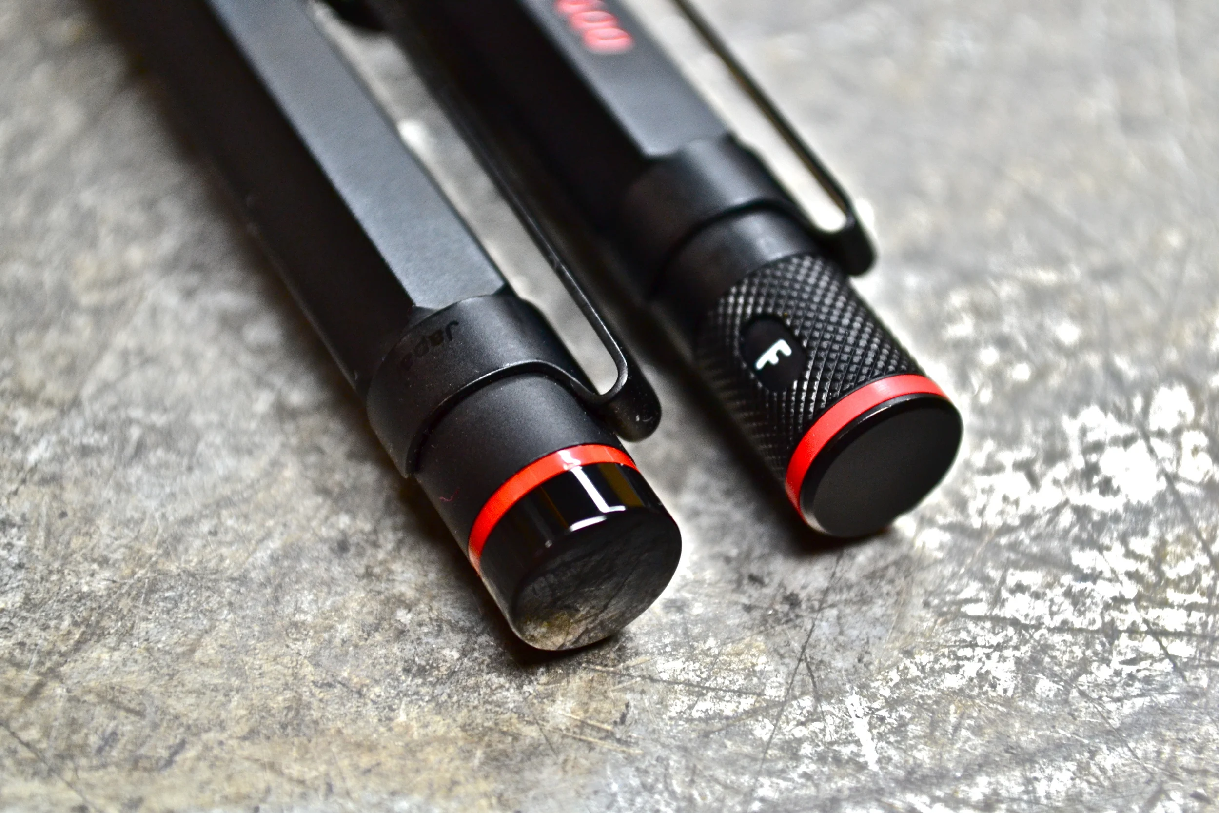 rOtring 600 fountain pen cap Newton black