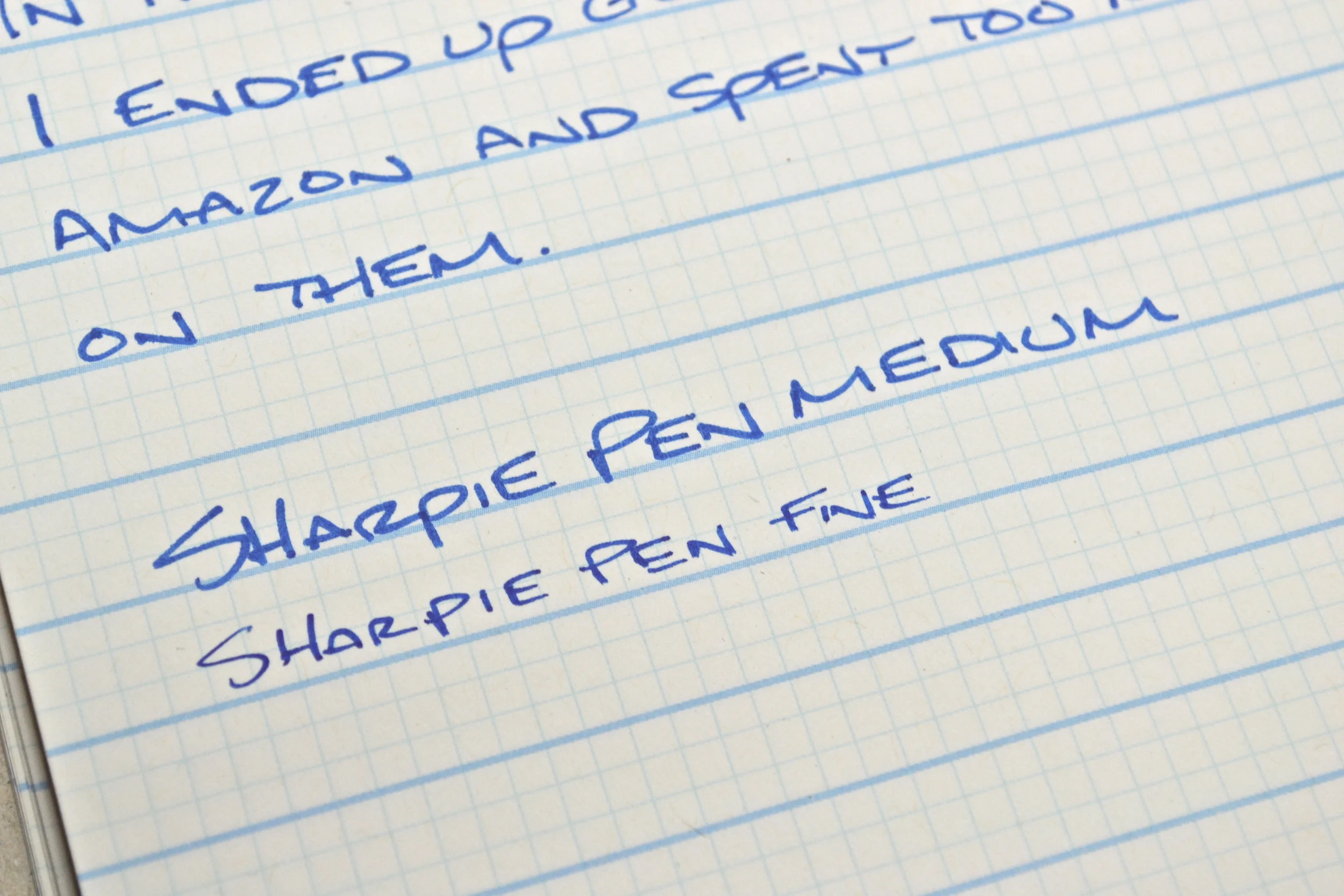 Sharpie Pen Retractable Review On Doane Paper