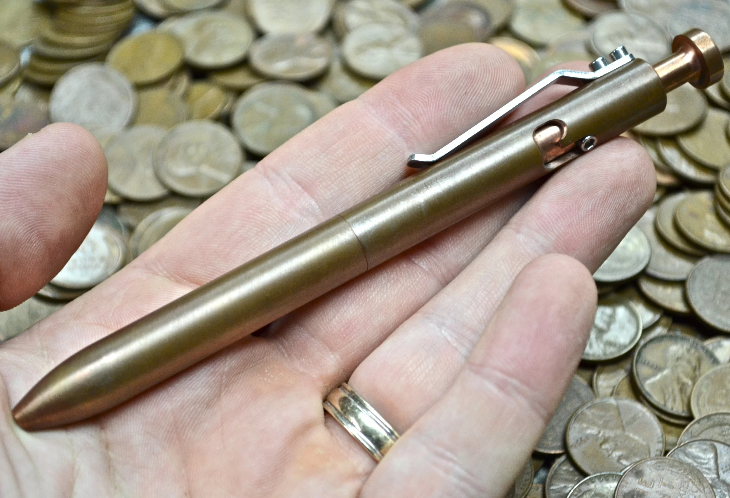 Karas Kustoms Copper Bolt Pen Review