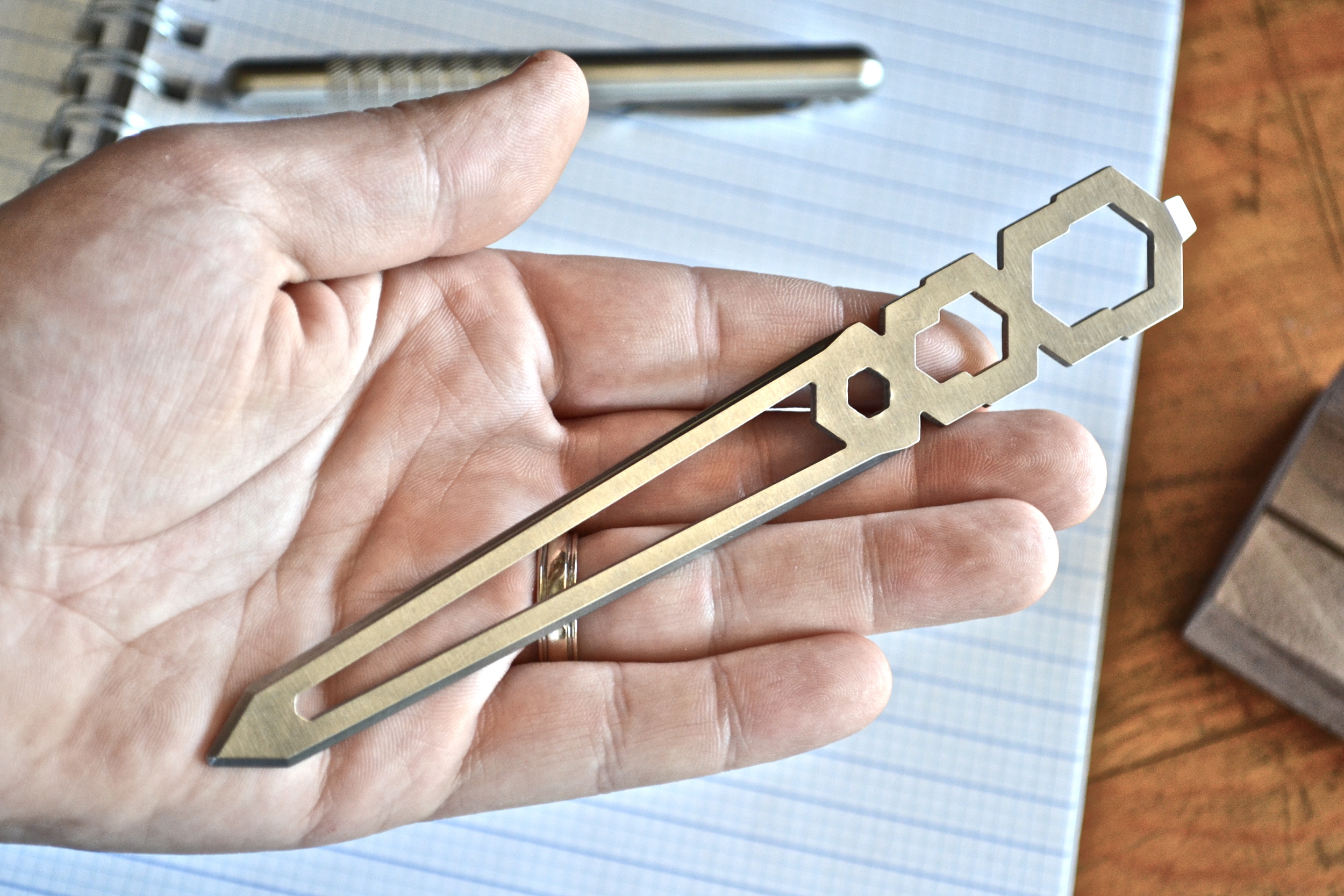 Tiletto - The Titanium Letter Opener - Prototype — The Clicky Post